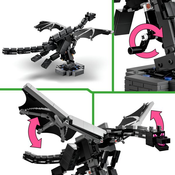 Lego minecraft drago dell'end - 21595 - MINECRAFT, LEGO