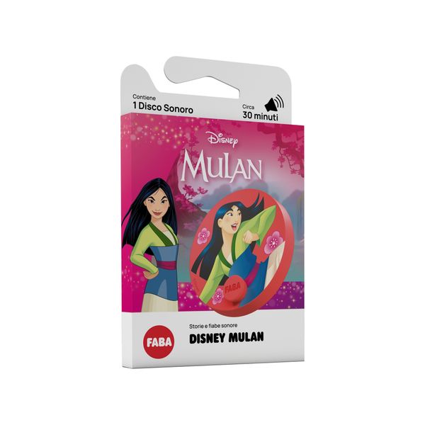 Disco sonoro faba - mulan - eta' 5-10 anni - FABA, Disney