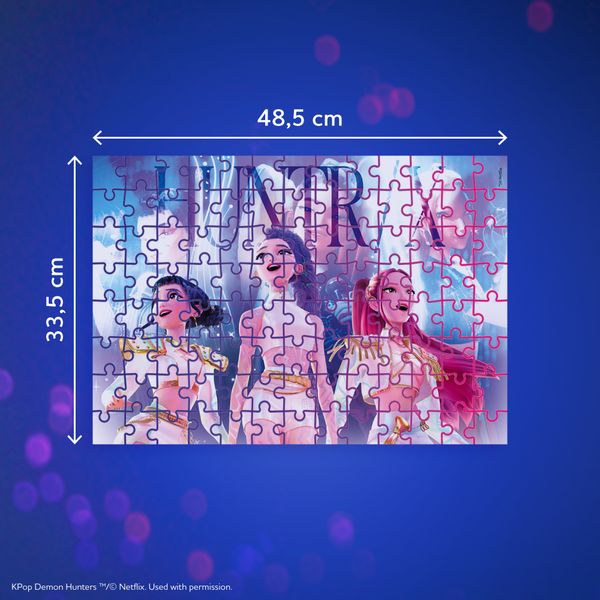 Clementoni - 27257 - puzzle 104 super kpop demon hunters - CLEMENTONI
