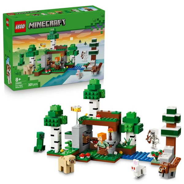 Lego minecraft avventura della prima notte - 21593 - MINECRAFT, LEGO