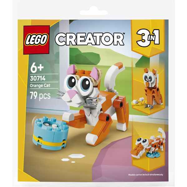 Lego creator 30714 gatto arancione - LEGO CREATOR