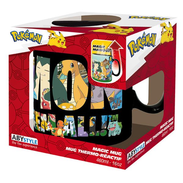 Tazza cambia colore pokemon gotta catch em all v2 - POKEMON