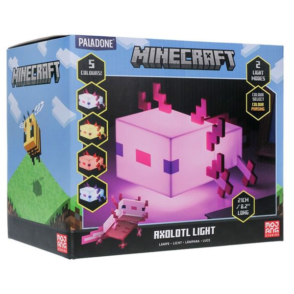 Paladone lampada minecraft axolotl - MINECRAFT