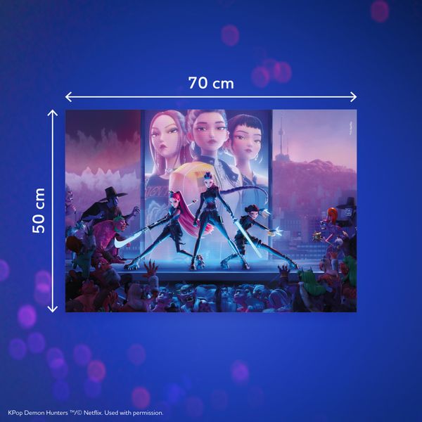 Clementoni - 37121 - puzzle 1000 kpop demon hunters compact - CLEMENTONI, K-POP DEMON HUNTERS