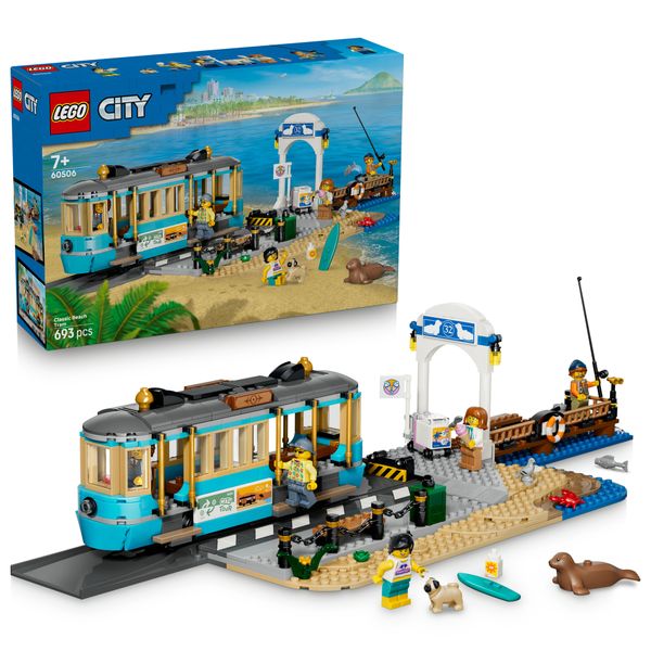 Lego lego city tram classico della spiaggia - 60506 - LEGO CITY