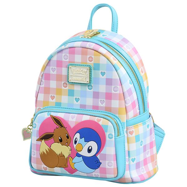 Funko loungefly mini zaino pokemon eevee & piplup - POKEMON