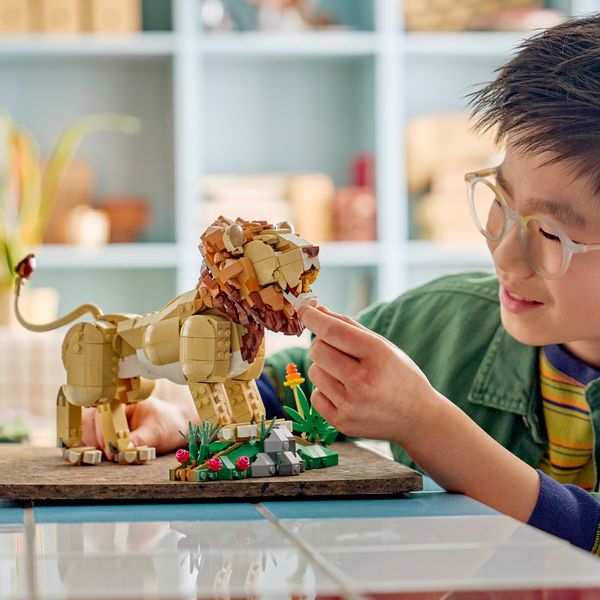 Lego lego creator animali selvatici: leone maestoso - 31386 - LEGO CREATOR