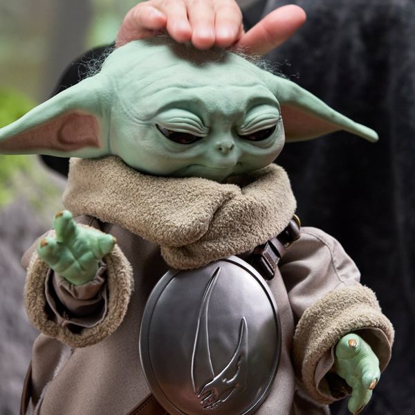 Star wars ultimate grogu animatronico premium 1:1 - replica grandezza naturale edizione limitata, oltre 250 animazioni e suoni, 14+ - Star Wars