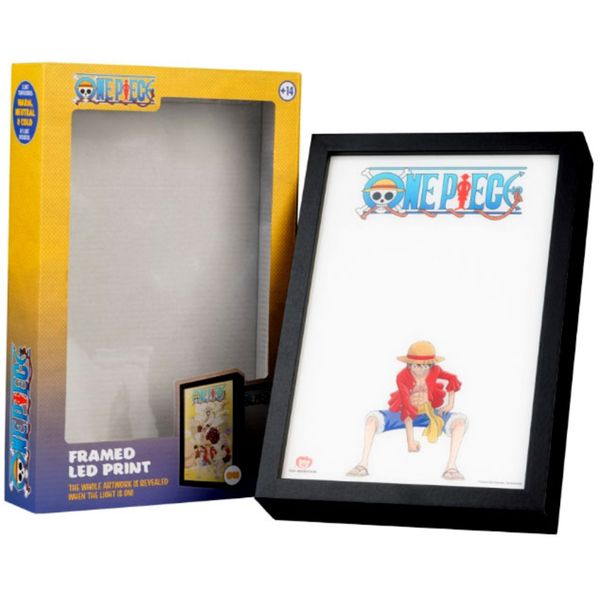 Quadro retroilluminato led one piece monkey d.luffy - FUNKO POP!