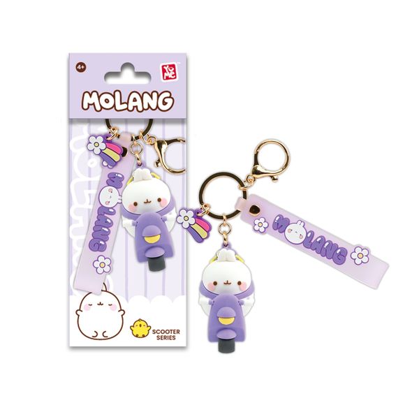 Serie di scooter con portachiavi e cinturino yume molang - NO BRAND