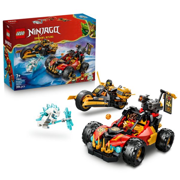 Lego ninjago veicoli combinanti di kai e cole - 71864 - LEGO NINJAGO