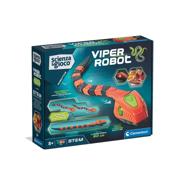 Clementoni - 19462 - viper robot - CLEMENTONI, Scienza e Gioco