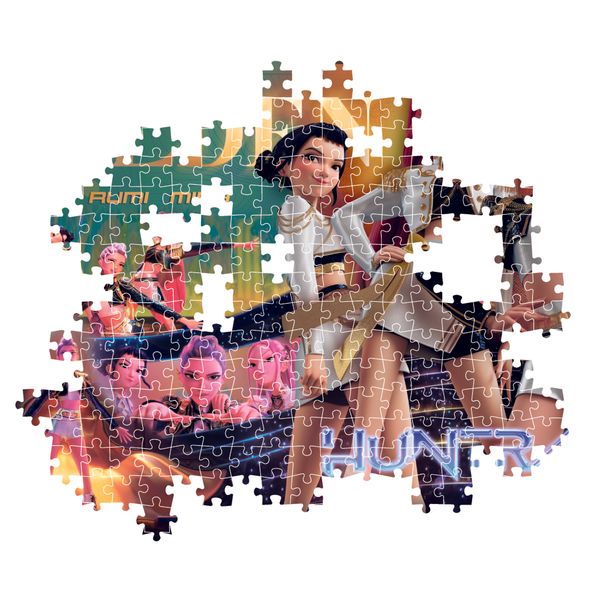 Clementoni - 37126 -  puzzle 1000 kpop demon hunters -3-compact - K-POP DEMON HUNTERS