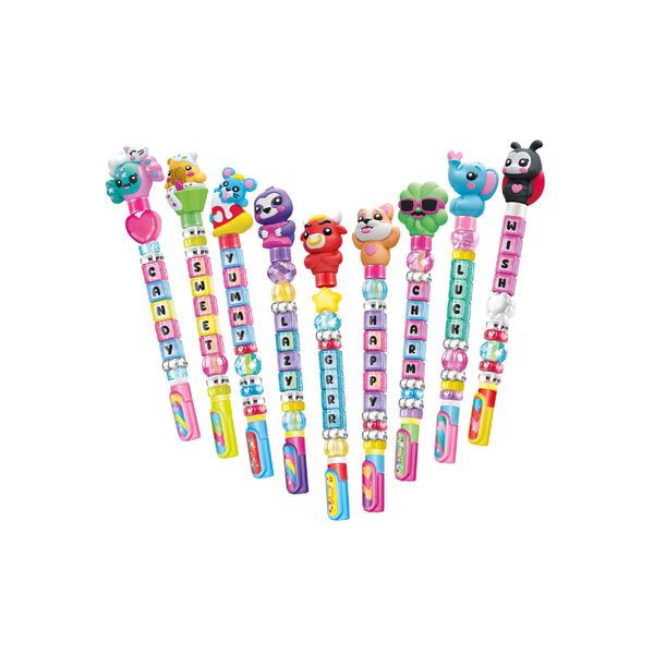 Clementoni - 18401 - crea la tua penna messaggio assortito - CLEMENTONI