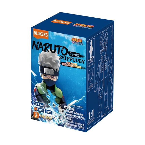 Blokees figures - naruto - galaxy version 02 - assortito - NARUTO, BLOKEES
