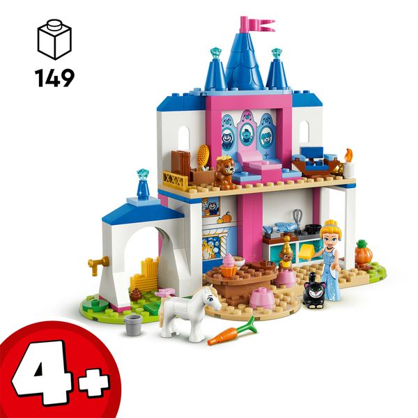 Lego disney princess castello degli amici animali di cenerentola - 43283 - DISNEY PRINCESS, LEGO DISNEY PRINCESS, Disney, LEGO