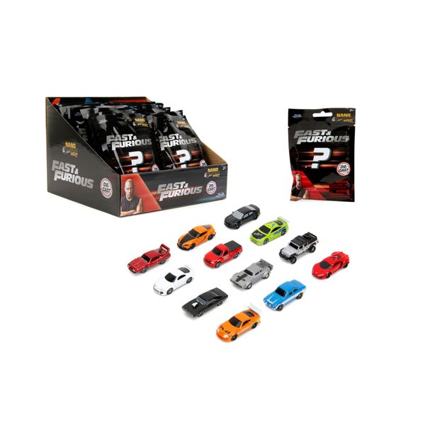 Fast & furious blind pack nano cars s.1 - FAST & FURIOUS