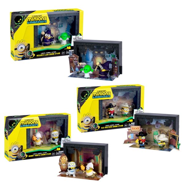 Minions 3 mini stage playset - assortito - MINIONS