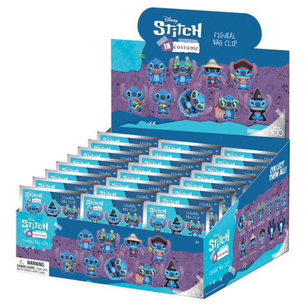 Portachiavi clip disney stitch in costume  assortito - Disney Stitch