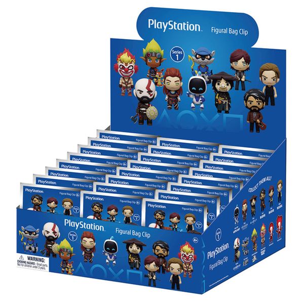 Portachiavi clip playstation serie 1 assortito - FUNKO POP!