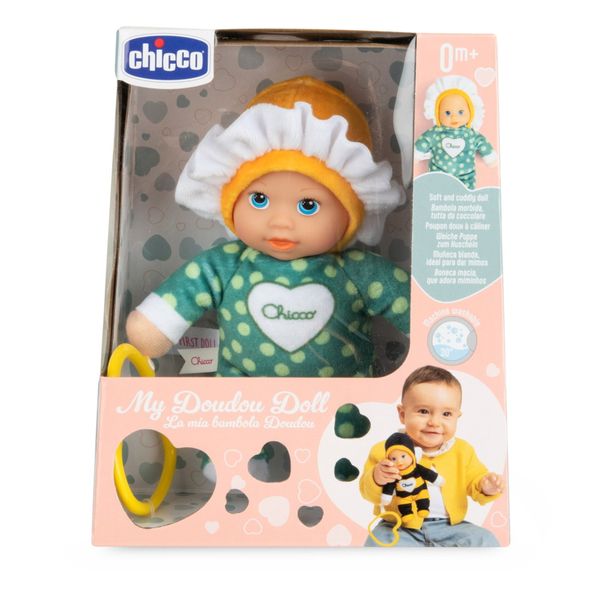 Chicco  mini bambola my doudou doll fiore,  altezza 18 cm - Chicco