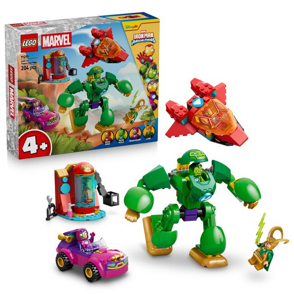 Lego disney junior marvel loki vs. team iron man - 11211 - LEGO SUPER HEROES, LEGO, MARVEL