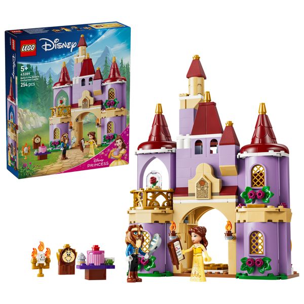 Lego disney princess belle e il castello incantato della bestia - 43289 - DISNEY PRINCESS, LEGO DISNEY PRINCESS, Disney, LEGO