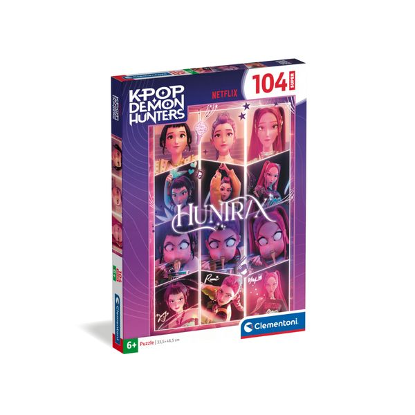 Clementoni - 27242 - puzzle 104 super kpop demon hunters - 2 - CLEMENTONI