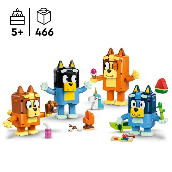 Lego bluey famiglia bluey in mattoncini - 11217 - BLUEY, LEGO