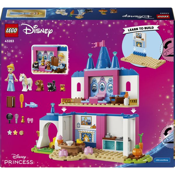 Lego disney princess castello degli amici animali di cenerentola - 43283 - DISNEY PRINCESS, LEGO DISNEY PRINCESS, Disney, LEGO