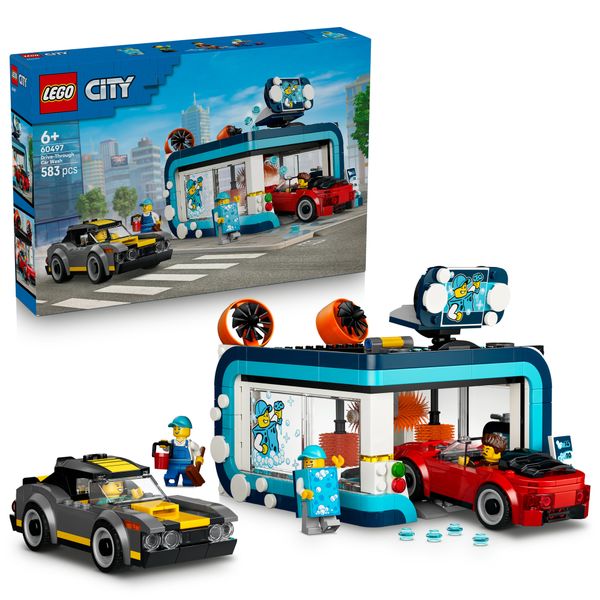 Lego lego city autolavaggio drive-in - 60497 - LEGO CITY