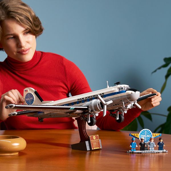 Lego icons aereo di linea douglas™ dc-3™ pan am® - 11378 - LEGO ICONS