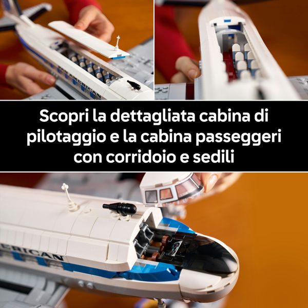 Lego icons aereo di linea douglas™ dc-3™ pan am® - 11378 - LEGO ICONS