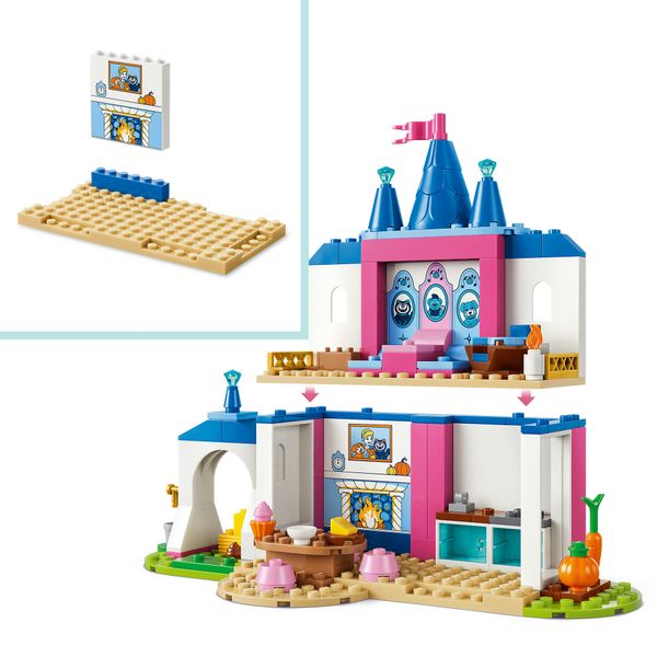 Lego disney princess castello degli amici animali di cenerentola - 43283 - DISNEY PRINCESS, LEGO DISNEY PRINCESS, Disney, LEGO