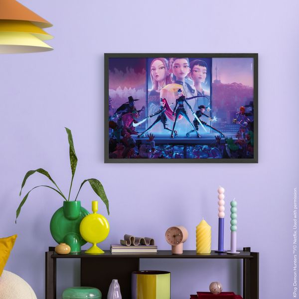 Clementoni - 37121 - puzzle 1000 kpop demon hunters compact - CLEMENTONI, K-POP DEMON HUNTERS