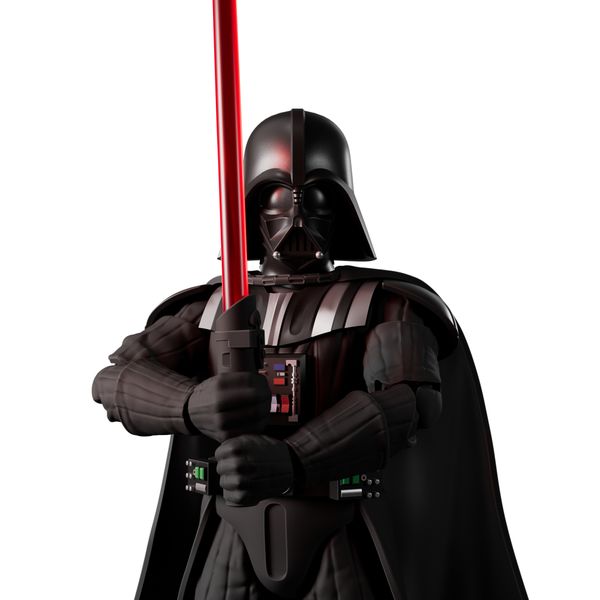 Blokees figures - star wars - champion class 01 - darth vader - evergreen movie - BLOKEES