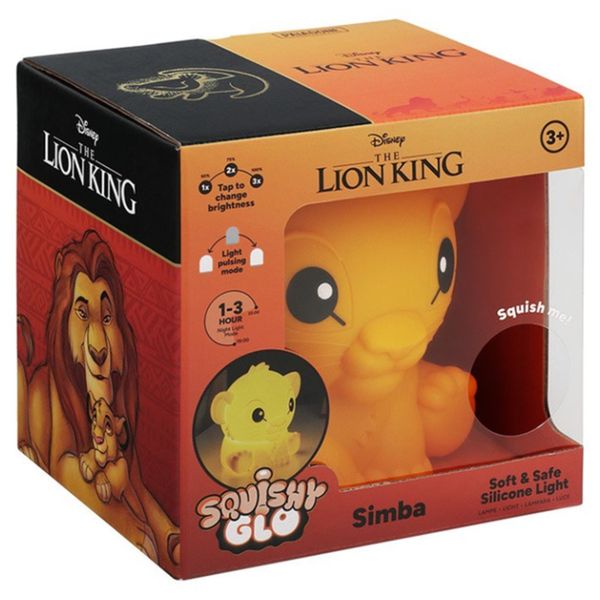 Paladone lampada squishyglo silicone il re leone simba - Disney