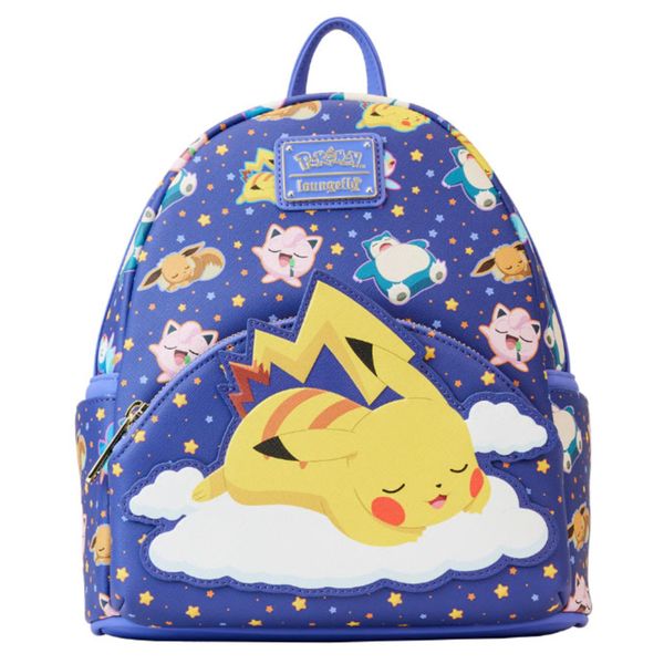 Funko loungefly mini zaino pokemon pikachu & friends sleep - POKEMON