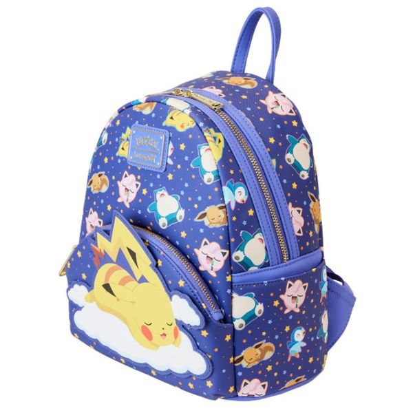 Funko loungefly mini zaino pokemon pikachu & friends sleep - POKEMON