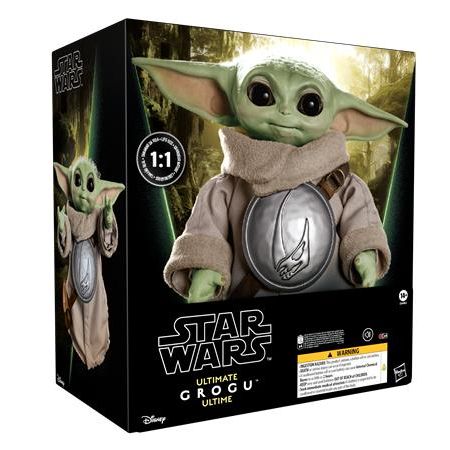 Star wars ultimate grogu animatronico premium 1:1 - replica grandezza naturale edizione limitata, oltre 250 animazioni e suoni, 14+ - Star Wars