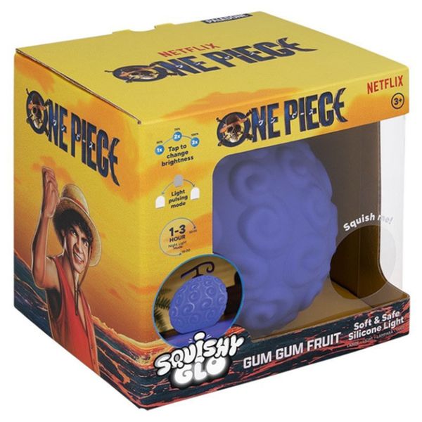 Paladone lampada squishyglo silicone one piece gum gum fruit - ONE PIECE