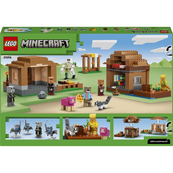 Lego minecraft attacco al villaggio dell’evocatore - 21596 - MINECRAFT, LEGO