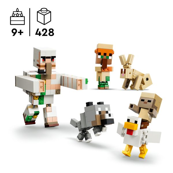 Lego minecraft attacco nel deserto del fantino di polli - 21592 - MINECRAFT, LEGO