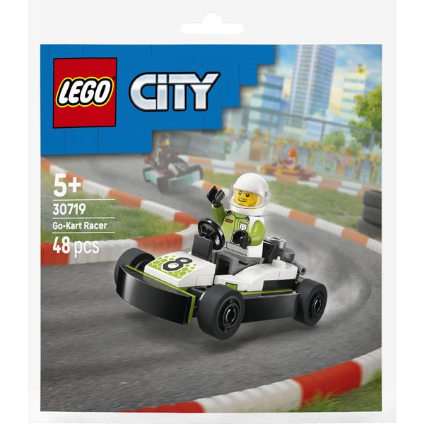 Lego city  30719 pilota di go-kart - LEGO CITY