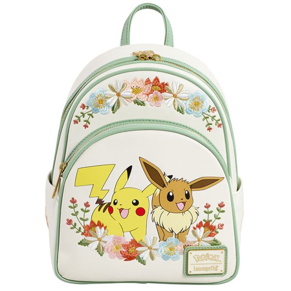 Funko loungefly mini zaino pokemon pikachu & eevee con fiori - POKEMON