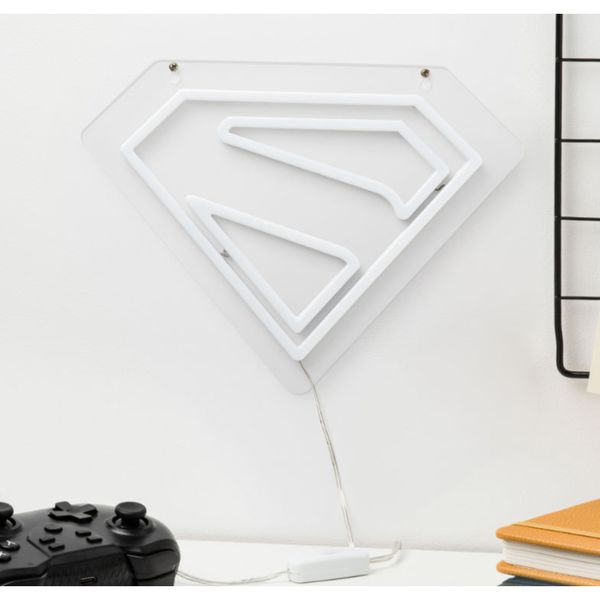 Paladone lampada neon da muro superman - DC COMICS