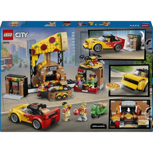 Lego lego city centro di consegna pizze con veicoli - 60496 - LEGO CITY