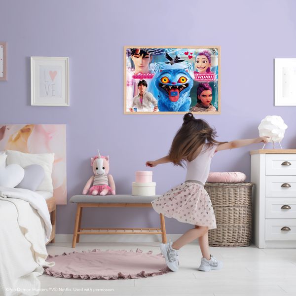 Clementoni - 27243 - puzzle 104 super kpop demon hunters - - CLEMENTONI, K-POP DEMON HUNTERS
