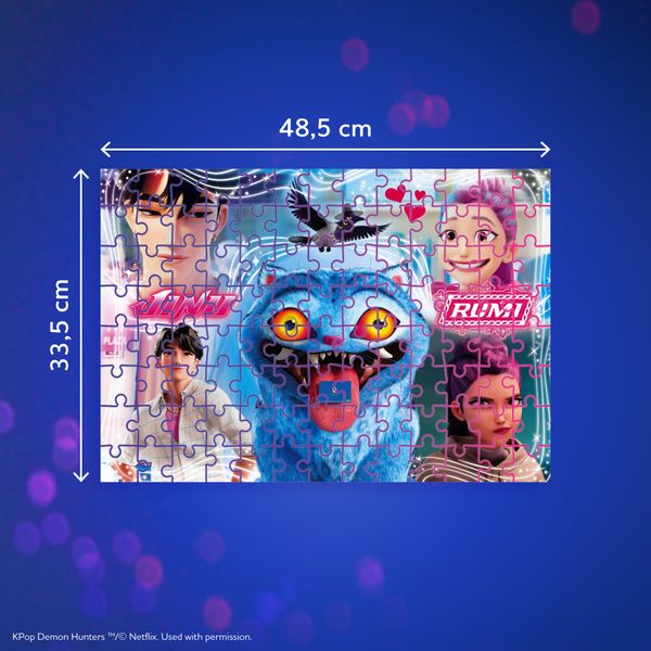 Clementoni - 27243 - puzzle 104 super kpop demon hunters - - CLEMENTONI, K-POP DEMON HUNTERS