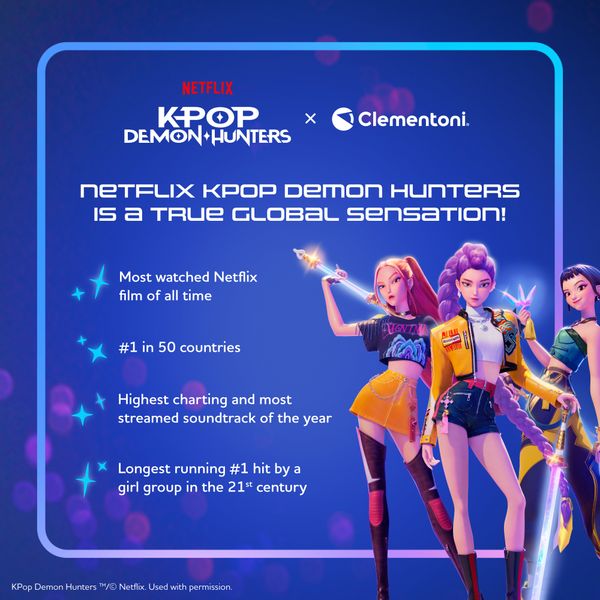 Clementoni - 27243 - puzzle 104 super kpop demon hunters - - CLEMENTONI, K-POP DEMON HUNTERS